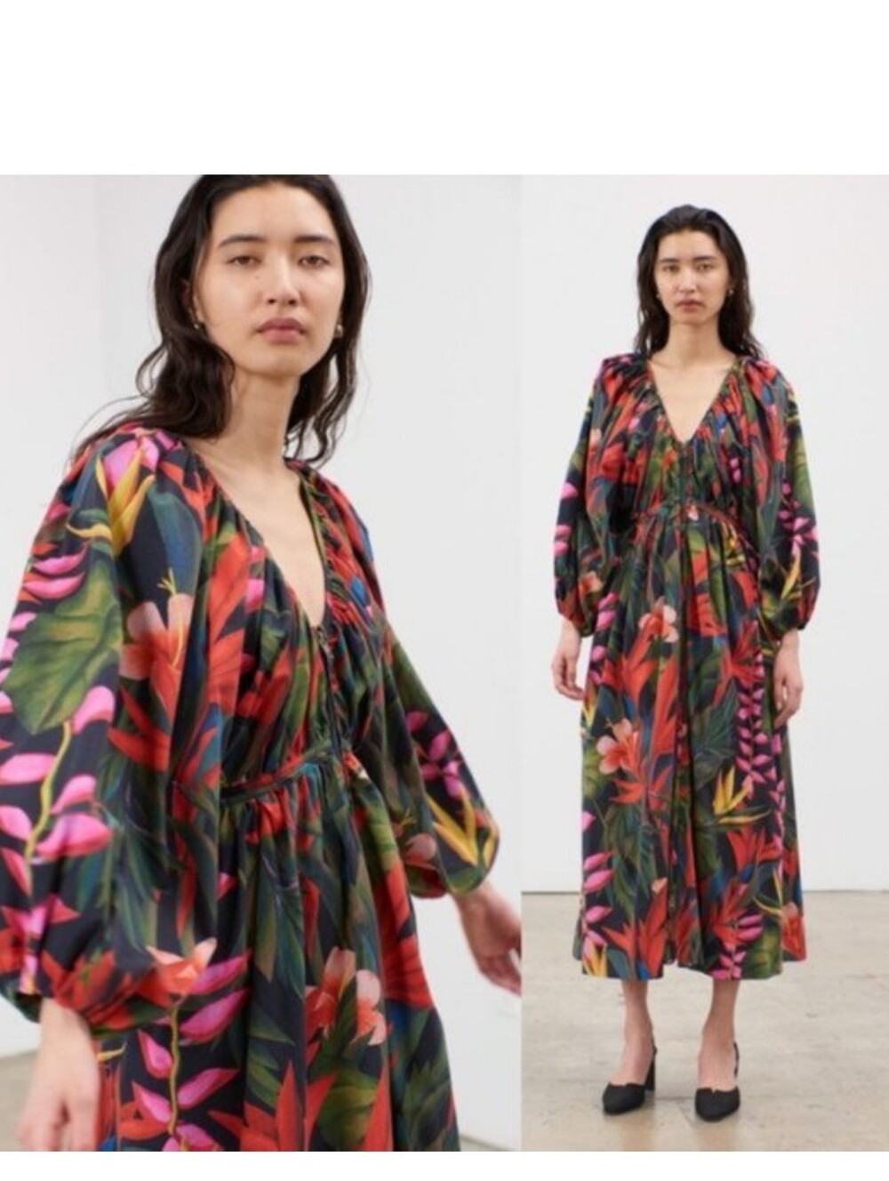 Mara Hoffman Zanzi Floral Zip Dress